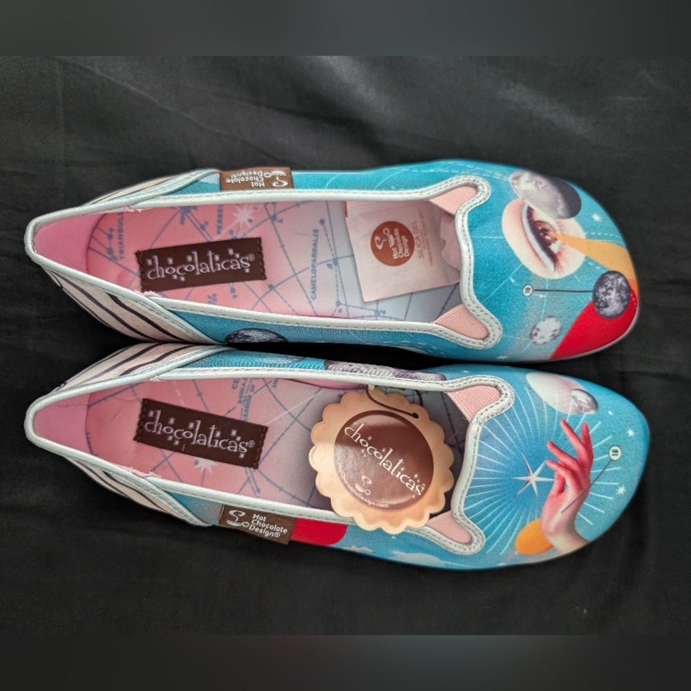 Astrology Slip Ons Hot Chocolate Design